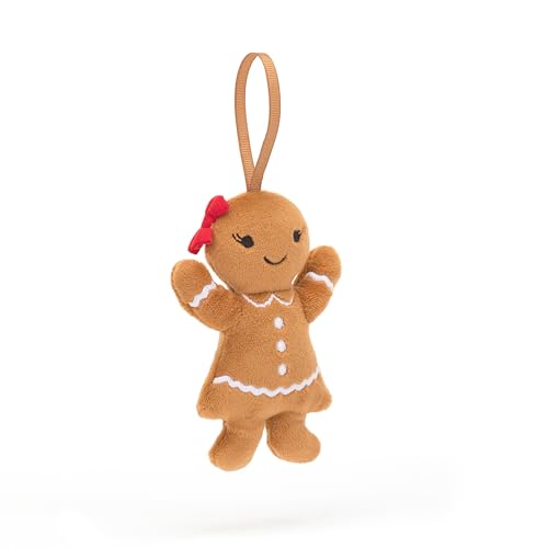 Festive Folly Gingerbread Ruby - H : 10 cm x L : 6 cm Festive Folly Gingerbread Ruby - H : 10 cm x L : 6 cm von Jellycat