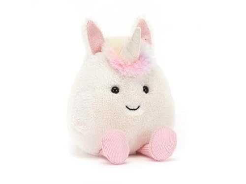 Jellycat Amuseabean Unicorn H 10 cm x L 14 cm x B 10 cm von Jellycat