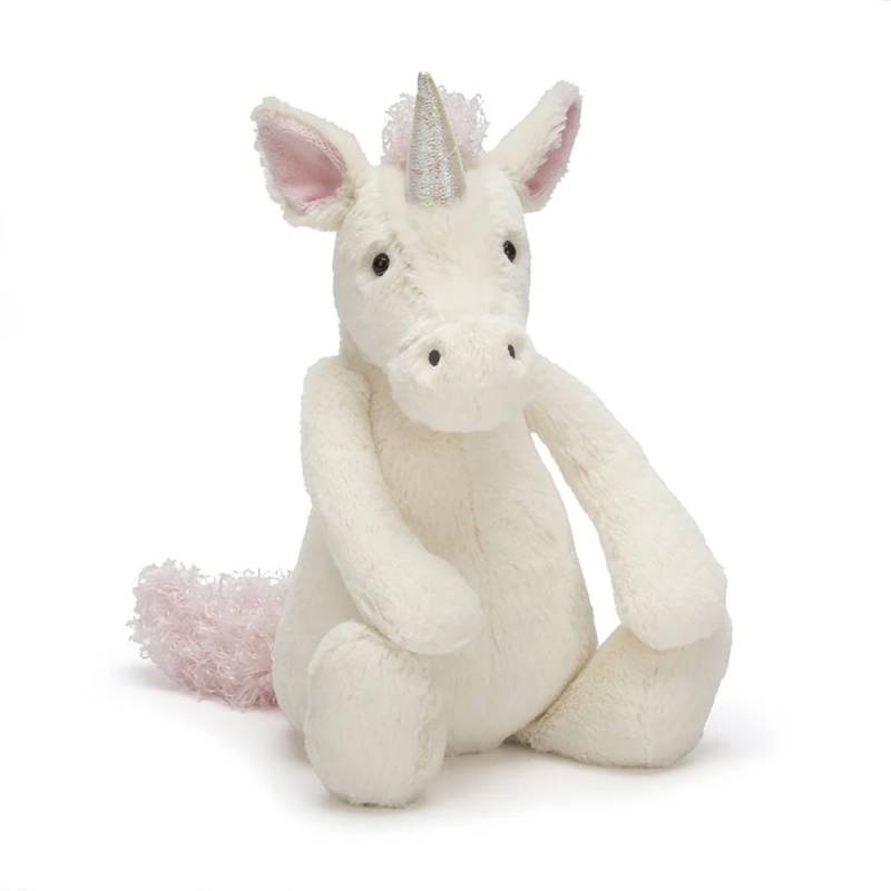 Jellycat Bashful Unicorn Original Medium - 31 cm. von Jellycat