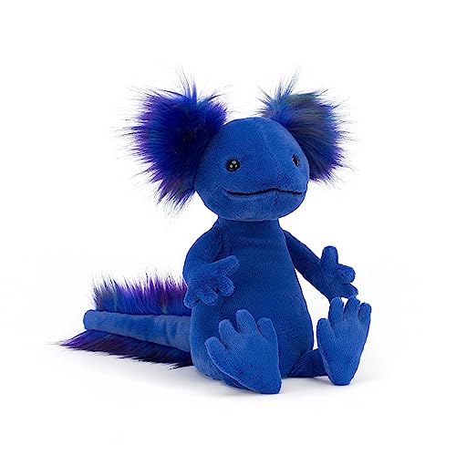 Jellycat Blue Andie Axolotl Plüsch-Dekoration zum Sammeln von Jellycat