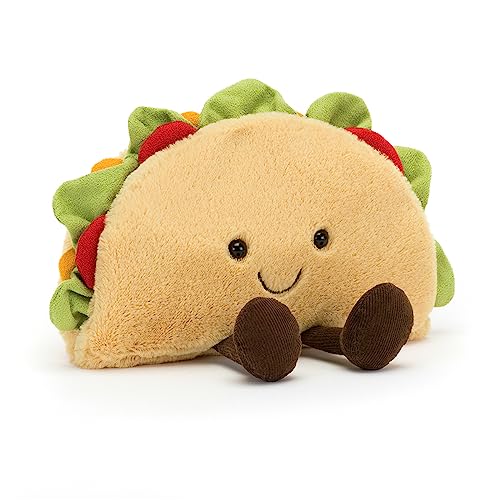 Jellycat Fun Taco – L 5 cm x B 17 cm x H 13 cm Jellycat Fun Taco – L 5 cm x B 17 cm x H 13 cm von Jellycat