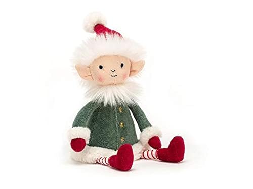 Jellycat Kleine Leffy Elf Plüsch-Dekoration zum Sammeln von Jellycat