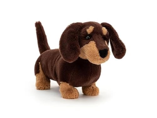 Jellycat Otto Sausage Dog – L 18 cm x B 9 cm x H 17 cm von Jellycat