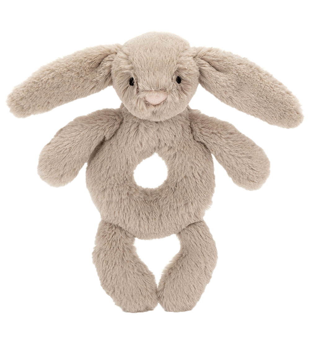 Jellycat Ringrassel - 18x8 cm - Bashful Bunny - Beige - Jellycat - One Size - Rasseln Jellycat Ringrassel - 18x8 cm - Bashful Bunny - Beige - Jellycat - One Size - Rasseln von Jellycat