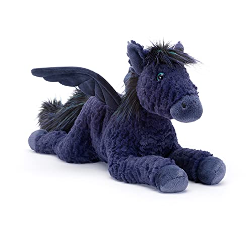 Jellycat Serephina Pegasus Plüsch-Dekoration, groß, Mitternachtsblau von Jellycat