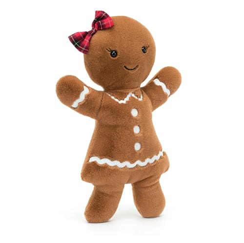 Jolly Gingerbread Ruby Large - H : 33 cm x L : 18 cm von Jellycat