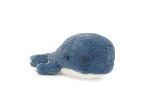 Wavelly Whale Blue - L: 5 cm x l: 15 cm x h: 6 cm von Jellycat