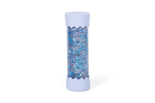 Jellystone Designs, Sensorisches Spiel Baby Calm Down Bottle mit Glitter, sensorische Flasche für Kinder, engagiert, entspannt und beruhigt Angst, Soft Blue, 15,5 x 4,5 x 4,5 cm von Jellystone Designs