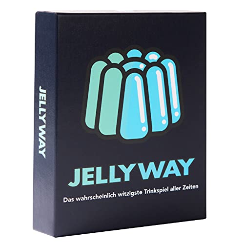 Jellyway® - das wahrscheinlich witzigste Trinkspiel Aller Zeiten | Witziges Spiel - Kartenspiel - Spieleabend - Trinkspiel - Partyartikel - Scherzartikel - Saufspiel - Partyspiel von Jellyway