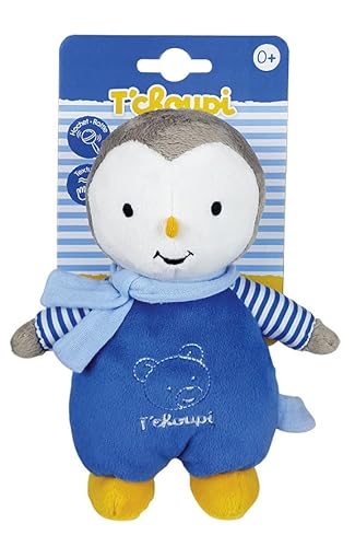 JEMINI 024396 T'Choupi Baby Plüschtier Pantin Hochet +/-20 cm, Blau von Jemini