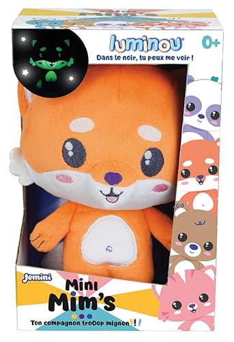 JEMINI | Plüschtier Fuchs, Leuchtend, 15 cm | Funktioniert ohne Batterie | Leuchtender Stoff | Kuscheltier, das im Dunkeln leuchtet | Nachtbegleiter für Kinder | Nachtlicht Plüsch Baby | Geschenkidee JEMINI | Plüschtier Fuchs, Leuchtend, 15 cm | Funktioniert ohne Batterie | Leuchtender Stoff | Kuscheltier, das im Dunkeln leuchtet | Nachtbegleiter für Kinder | Nachtlicht Plüsch Baby | Geschenkidee von Jemini