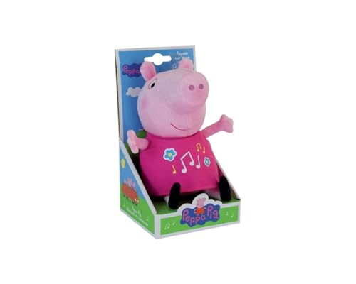 Jemini – 023344 – Peppa Pig – Plüschtier mit Musik und Licht, +/-25 cm von Jemini