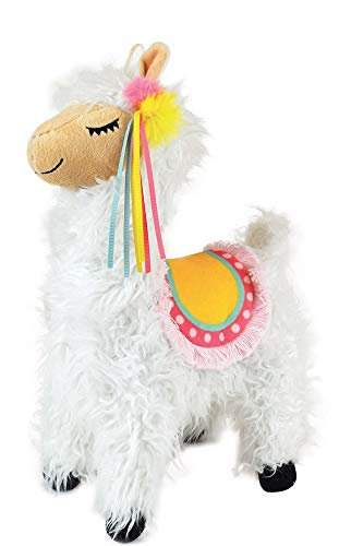 Jemini 023787 Plüschtier LOLA LE LAMA +/- 30 cm, weiß von Jemini