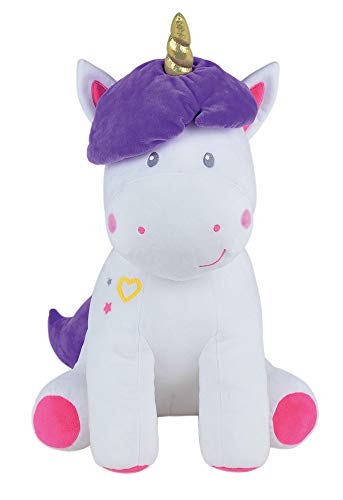 Jemini 023804 Licorne Peluche +/- 48cm Einhorn Plüschtier von Jemini