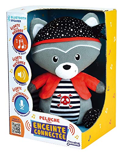 Jemini 023991 Peluche John LE Raton Plüschtier Bluetooth +/-20 cm, Mehrfarbig von Jemini