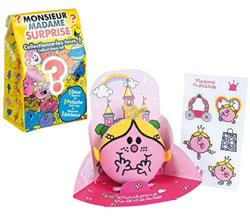 Jemini 024170 Herr Mrs Surprise Peluche +/-10 cm, Stickers UND Decor – Livraison : Monsieur OU Madame von Jemini