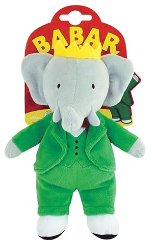 Jemini 024384 Babar Plüschtier Elefant +/-20 cm, Grün von Jemini