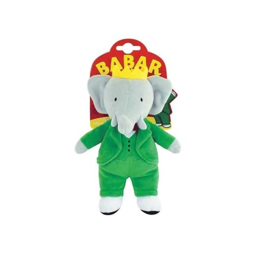 Jemini 024384 Babar Plüschtier Elefant +/-20 cm, Grün von Jemini