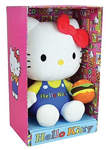 Jemini 024054 Hello Kitty Plüschtier Retro Food ± 20 cm, Mehrfarbig, S von Jemini