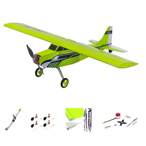 Jemora Dancing Wing Hobby T05 Vogee-08, 820 mm Spannweite, Balsaholz, Ferngesteuerter Flugzeugtrainer, KIT/KIT+Power Combo – KIT+Motor+ESC+Servo+Prop+Film Pack von Jemora