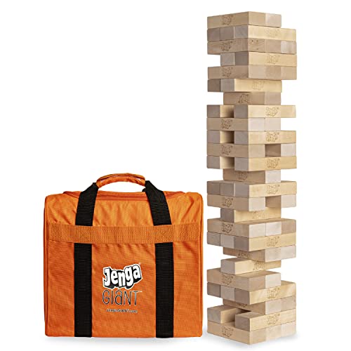 Jenga Riesig, stapelbar bis über 122 cm, offizielles Lizenzprodukt, JS6 von Jenga