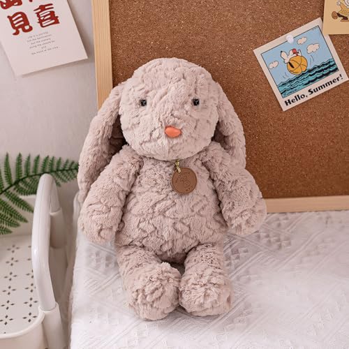 Jenshhch Kuscheltier 35 cm, Plüsch Kuscheltiere, Kuschel Plüsch Stofftier Plüschtier, Geschenk für Kinder und Erwachsene, Mädchen und Jungen, Stuffed Animals Frauen (Hase) von Jenshhch