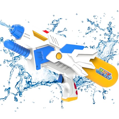 Wasserpistole Kinder, Wasserspielzeug Kinder Wasserpistole Pool Spielzeug Wasserpistole Erwachsene Spritzpistole Wasser Water Gun Wasserspielzeug Kinder Wasserpistole Große Reichweite (Weiß) von Jenshhch