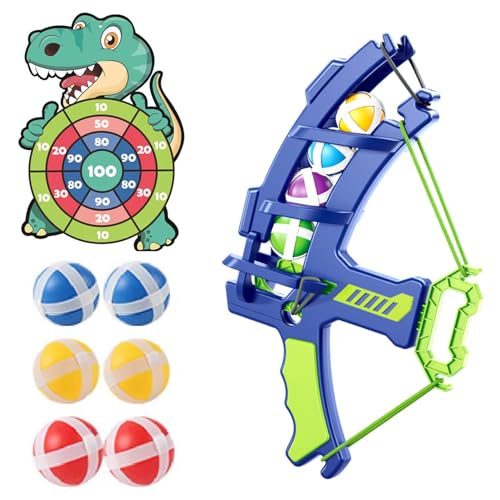 Darts Brett für Kinder 8+, Safe Kids Darts Board Set mit 6 klebrigen Bällen, Bildungsdinosaurierspiel für Jungen Mädchen Ostern Geburtstag Geschenke, Dinosaurierspiel von Jeorywoet