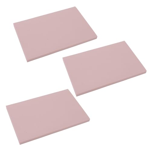 Jerliflyer 10 Stück Gummistempel-Schnitzblöcke, Weichgummi-Schnitz-Linoleum-Blockstempel, einfaches Schnitzen von Weichgummi-Bastelarbeiten für die Herstellung von DIY-Druckstempeln (Pink) von Jerliflyer