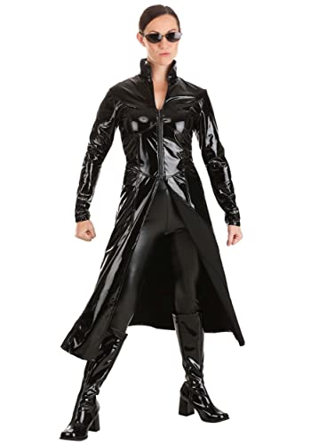 Jerry Leigh The Matrix Women's Trinity Fancy Dress Costume Large von Fun Costumes