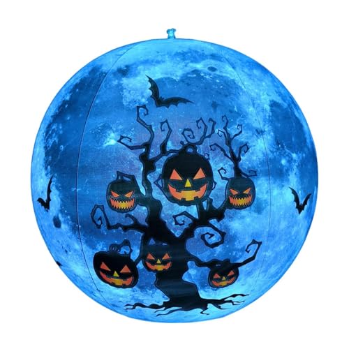 Halloween Inflatable Balls | Inflatable Decorations Balls | Halloween Ball Party | 23.62 Inches Pumpkin Bat | Waterproof Thick Pumpkin Ball | Halloween Ornaments For Classroom School Garden von Jeruytgh