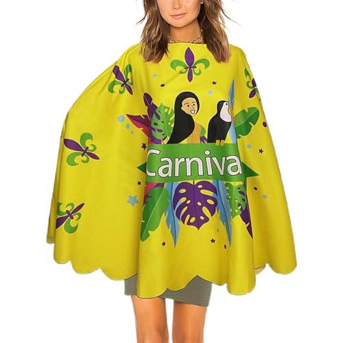 Jeruytgh Brasilianischer Karnevalsumhang, Cosplay-Robe-Umhänge, Karnevalskostüme Umhänge für Bühnenauftritte, Mode Karneval Cosplay Cape Cosplay Kostüm Umhang für Karneval, Halloween-Kostüme, von Jeruytgh