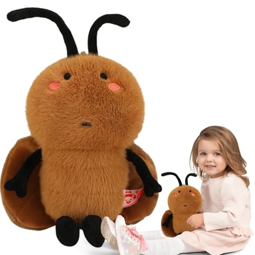 Jeruytgh Cockroach Doll | Cockroach Stuffed Animal | Adorable Stuffed Toys | Funny Stuffed Animal | Plush Cockroach Toy | Room Decorations Adorable Plush Stuffed Toys for Children Adults von Jeruytgh