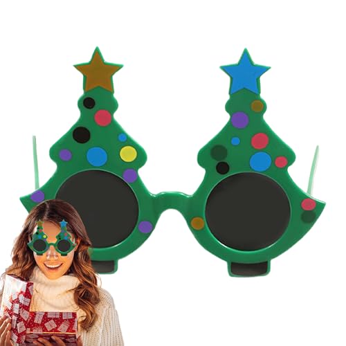 Jeruytgh Grüne Weihnachtsbaum-Sonnenbrille, Weihnachtsbaum-Brille | Weihnachtssonnenbrille | Kostümzubehör, ausgefallene Brillen, Verkleidungszubehör für Weihnachtsfeiern Jeruytgh Grüne Weihnachtsbaum-Sonnenbrille, Weihnachtsbaum-Brille | Weihnachtssonnenbrille | Kostümzubehör, ausgefallene Brillen, Verkleidungszubehör für Weihnachtsfeiern von Jeruytgh