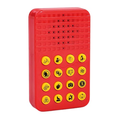 Jeruytgh Lärm Streich Gerät,Gag Geräusche Maschine mit 16 Brüllend Lustigen Tönen - Spaßiges Streichspielzeug Für Arbeitsplatz Unterricht Zuhause Reise Picknick Camping Festival Kinder Jeruytgh Lärm Streich Gerät,Gag Geräusche Maschine mit 16 Brüllend Lustigen Tönen - Spaßiges Streichspielzeug Für Arbeitsplatz Unterricht Zuhause Reise Picknick Camping Festival Kinder von Jeruytgh