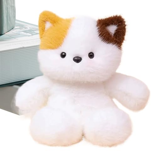 Jeruytgh Plüschtiere - Bär Und Katze Kuschelpuppe | Kuschelkissen Puppe Weicher Plüsch Komfort Dekoration Für Kleinkinder Kinder Babys Mädchen Spielzeit Jeruytgh Plüschtiere - Bär Und Katze Kuschelpuppe | Kuschelkissen Puppe Weicher Plüsch Komfort Dekoration Für Kleinkinder Kinder Babys Mädchen Spielzeit von Jeruytgh