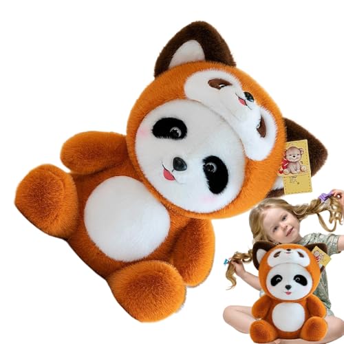 Jeruytgh Plush Toy | Panda Stuffed Animal | Cute Panda Stuffed Toy | Cozy Plush Panda Doll | Soft Plush Doll | Plush Animal Collection Toys Stuffed Animal Comfort Doll for Living Room Bedroom von Jeruytgh