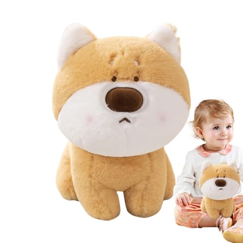 Jeruytgh Puppy Plushies | Cute Dog Plushies | Cartoon Dog Plush | Portable Children’s Toys | Shiba Inu Plush Doll | Portable Children Toys Colorful Puppy Plushies for Hugging Accompany Playing Travel von Jeruytgh