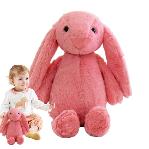 Jeruytgh Rabbit Plush | Animal Sttufed Toys | Plush Bunny Stuffed Animal | Soft Bunny Doll | Kids Plush Rabbit | Stuffed Bunny Rabbit Toy Bunny Doll Plush for Toddler Boys Girls Kids von Jeruytgh