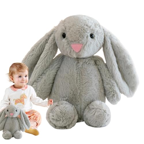 Jeruytgh Rabbit Plush | Animal Sttufed Toys | Plush Bunny Stuffed Animal | Soft Bunny Doll | Kids Plush Rabbit | Stuffed Bunny Rabbit Toy Bunny Doll Plush for Toddler Boys Girls Kids von Jeruytgh