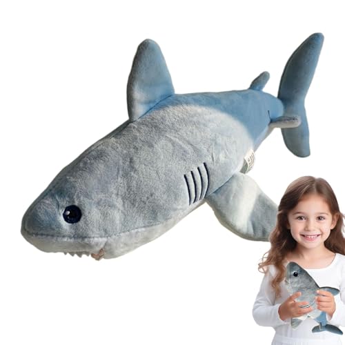 Jeruytgh Shark Pillow | Shark Stuffed Plush Toy | Sea Animal Plush Pillow | Stuffed Shark Toy | Plush Toy | Simulated Whale Shark Plush Soft Stuffed Sea Animals Plush Pillow for Kids Boys and Girls von Jeruytgh