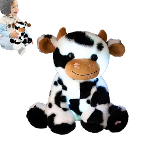 Jeruytgh Stuffed Animal | Cow Stuffed Animal | Cow Doll Plush Toy | Plush Stuffed Cow | Stuffed Animal Doll | Plush Stuffed Toys Funny Kids Stuffed Animals for Children Boys Girls von Jeruytgh