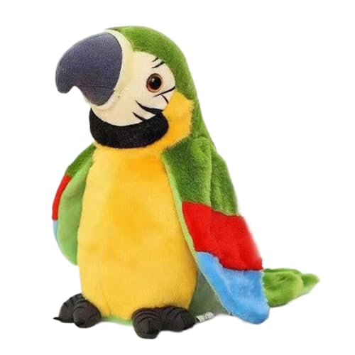 Li Felike Papageienbegleiter, Flapping Wing Action, 22x12x12 Cm, Zwitschernes Papageienspielzeug, Elektronischer Vogelplüsch, Interaktiver Audiospaß, Für Kinder Haustiere Party Play Desk Decoration Ho Li Felike Papageienbegleiter, Flapping Wing Action, 22x12x12 Cm, Zwitschernes Papageienspielzeug, Elektronischer Vogelplüsch, Interaktiver Audiospaß, Für Kinder Haustiere Party Play Desk Decoration Ho von Jeruytgh