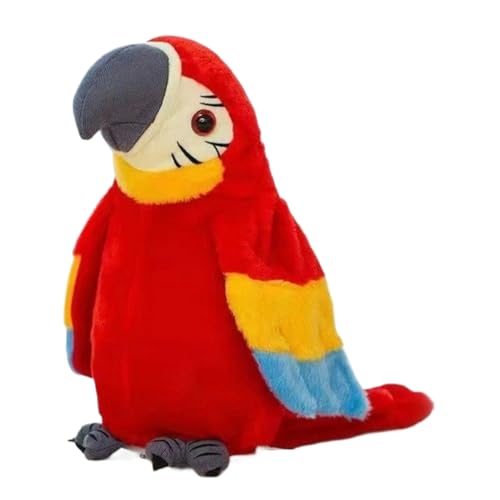 Li Felike Papageienbegleiter, Flapping Wing Action, 22x12x12 Cm, Zwitschernes Papageienspielzeug, Elektronischer Vogelplüsch, Interaktiver Audiospaß, Für Kinder Haustiere Party Play Desk Decoration Ho Li Felike Papageienbegleiter, Flapping Wing Action, 22x12x12 Cm, Zwitschernes Papageienspielzeug, Elektronischer Vogelplüsch, Interaktiver Audiospaß, Für Kinder Haustiere Party Play Desk Decoration Ho von Jeruytgh