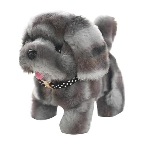 Realistic Electronic Dog | Walking Dog Toy | Electronic Dog Toy | Plush Puppy Doll | Plush Puppy Robot | Interactive Walking Electronic Dog Adorable Electronic Robot Dog Realistic For Kids Boys Girls von Jeruytgh