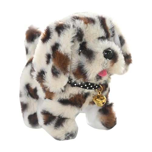 Realistic Electronic Dog | Walking Dog Toy | Electronic Dog Toy | Plush Puppy Doll | Plush Puppy Robot | Interactive Walking Electronic Dog Adorable Electronic Robot Dog Realistic For Kids Boys Girls von Jeruytgh