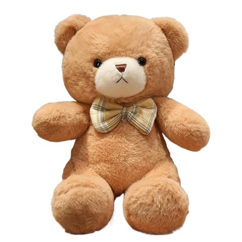 Soft Bear Plush Pillow | Bear Stuffed Animal | Plush Toy | Stuffed Animal Toy | Kids Plushie Doll | 12 Inch Soft Bear Plush Pillow Stuffed Animal Toy For Kids Boys Girls Room Decor Plushie Doll von Jeruytgh