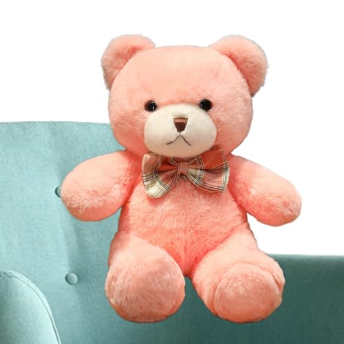 Soft Bear Plush Pillow | Bear Stuffed Animal | Plush Toy | Stuffed Animal Toy | Kids Plushie Doll | 12 Inch Soft Bear Plush Pillow Stuffed Animal Toy For Kids Boys Girls Room Decor Plushie Doll von Jeruytgh