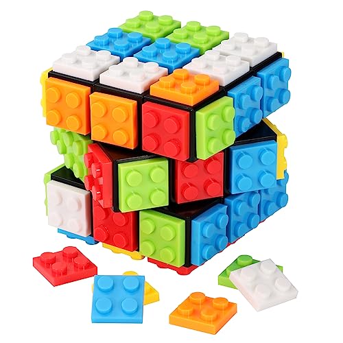 Zauberwürfel Rubiks Cube 3x3 Klassisch Speed Cube Magischer Würfel Puzzles Magic Cube Knobelspiel Geschenke für Kinder und Erwachsene von Jesustree