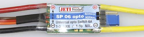 Jeti Elektronischer Unischalter von Jeti